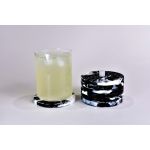 black and white Coasters